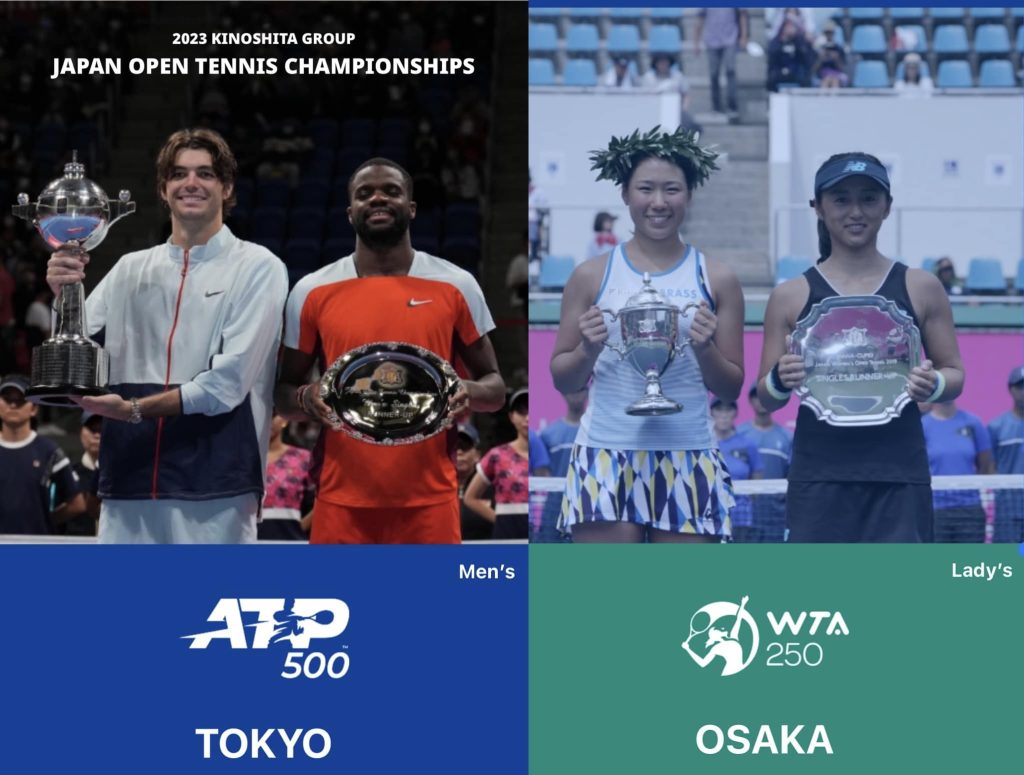 新たな2023年木下グループジャパンオープンテニスチャンピオンシップス